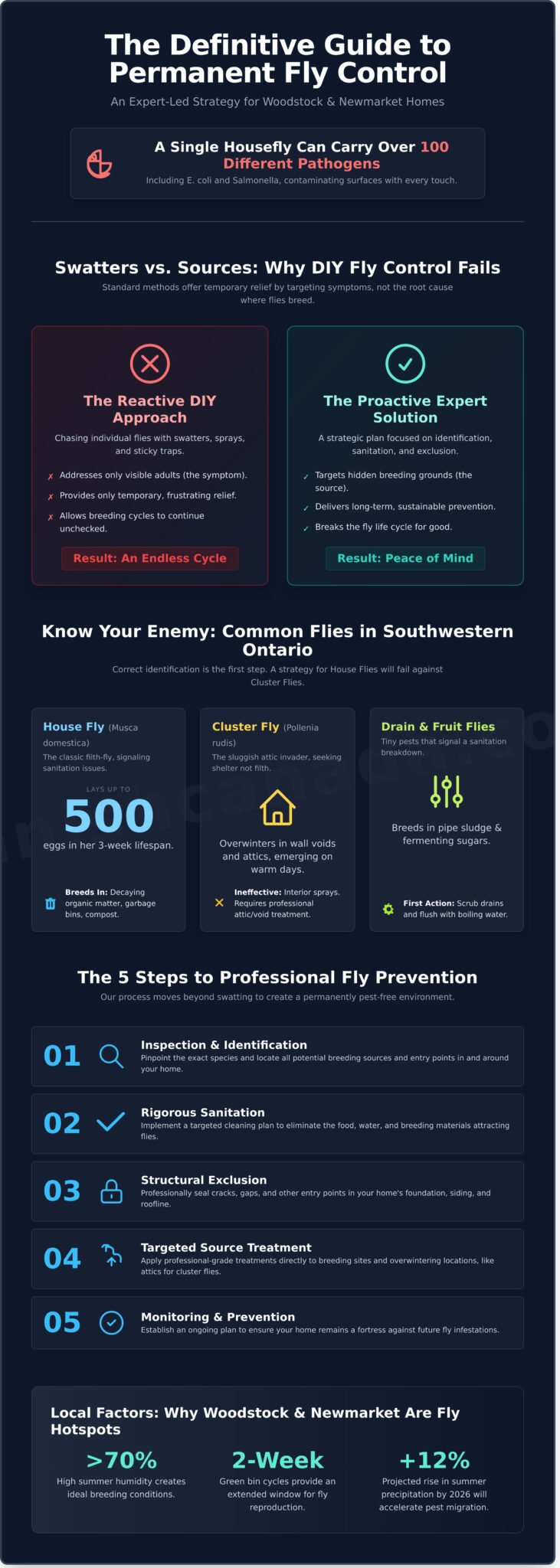 Professional Fly Control Woodstock & Newmarket Restore Health