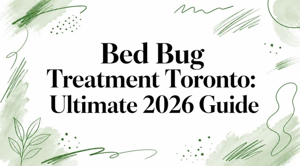 Bed Bug Treatment Toronto: Ultimate 2026 Guide