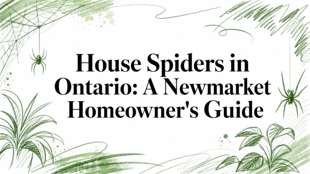 House Spiders in Ontario: A Newmarket Homeowner's Guide