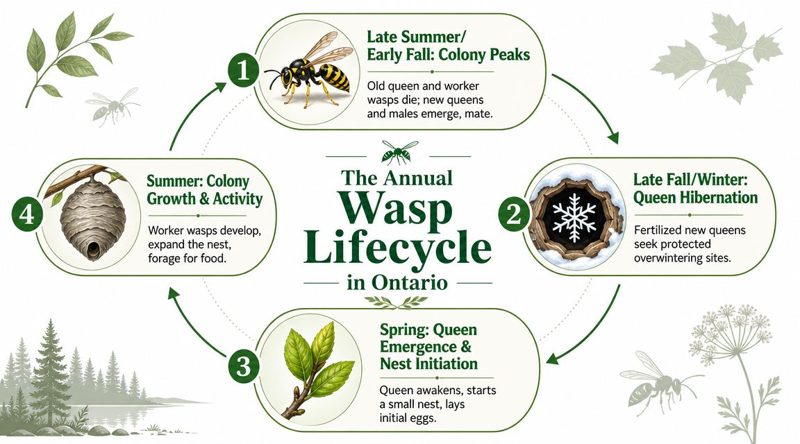 The Great Die-Off The Annual Wasp Lifecycle Explained
