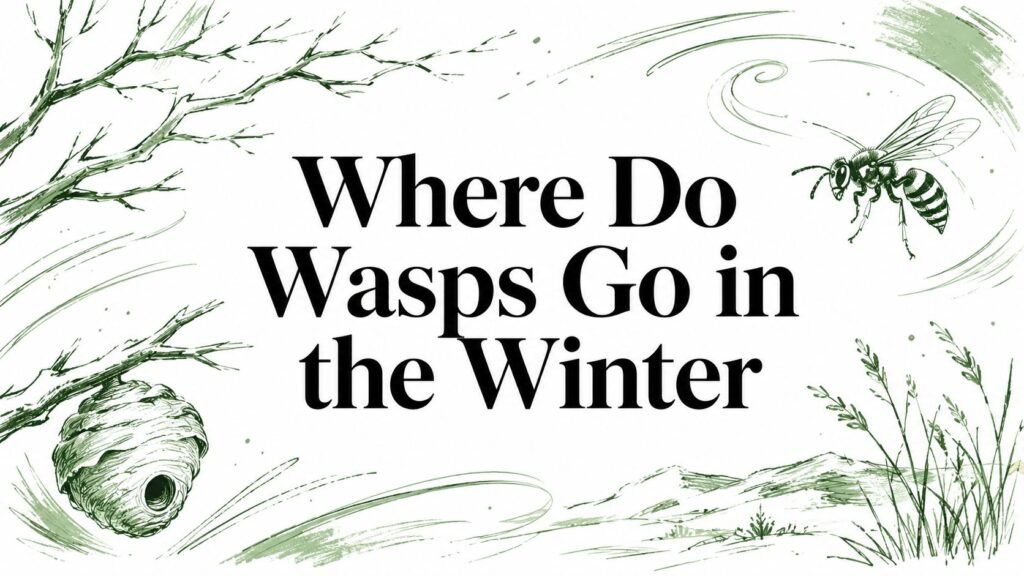 Where Do Wasps Go in the Winter