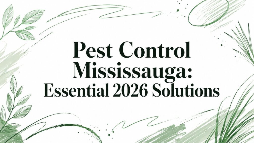 Pest Control Mississauga: Essential 2026 Solutions