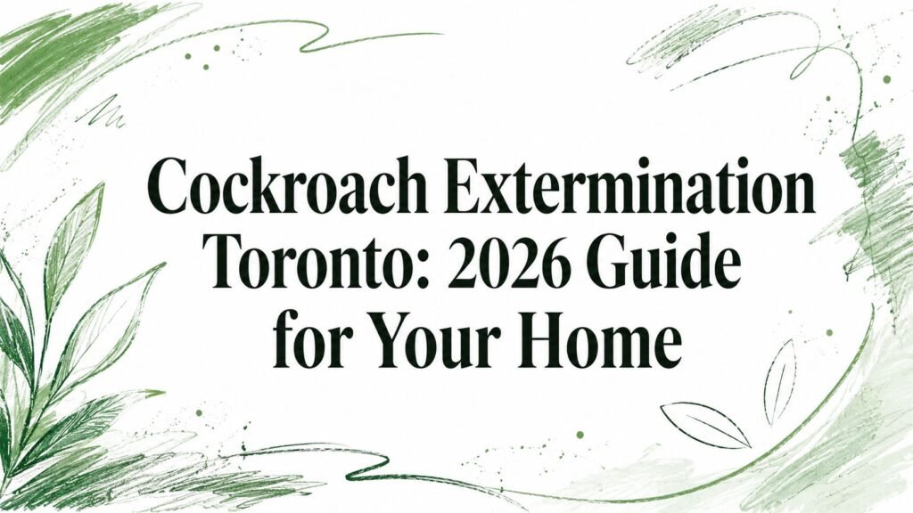 Cockroach Extermination Toronto: 2026 Guide for Your Home 10 Cockroach Extermination Toronto: 2026 Guide for Your Home