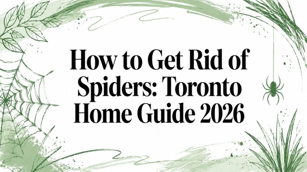 How to Get Rid of Spiders: Toronto Home Guide 2026