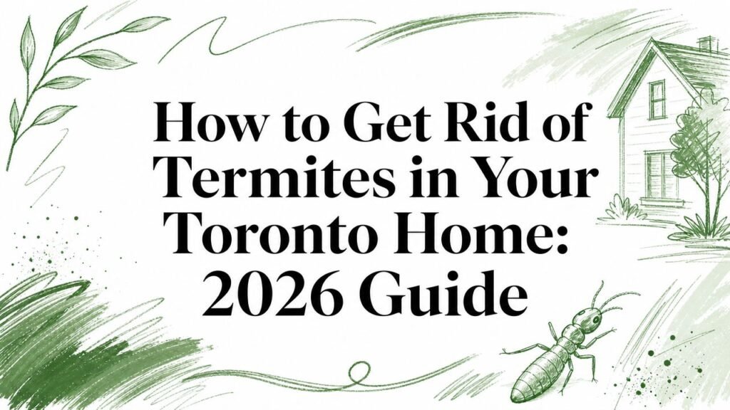 How to Get Rid of Termites in Your Toronto Home: 2026 Guide