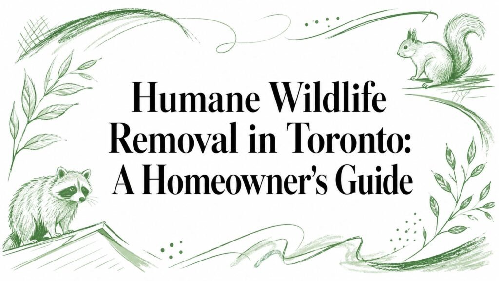 Humane Wildlife Removal in Toronto: A Homeowner's Guide