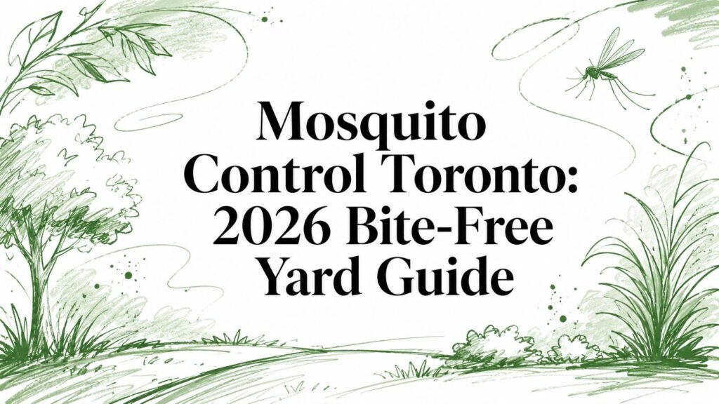 Mosquito Control Toronto: 2026 Bite-Free Yard Guide