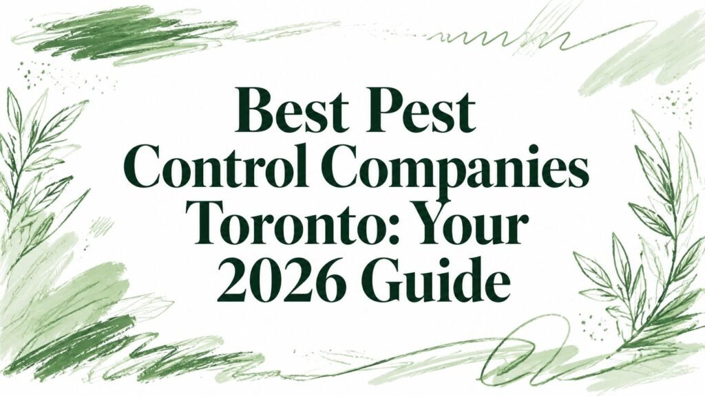 Best Pest Control Companies Toronto: Your 2026 Guide 29 Best Pest Control Companies Toronto: Your 2026 Guide