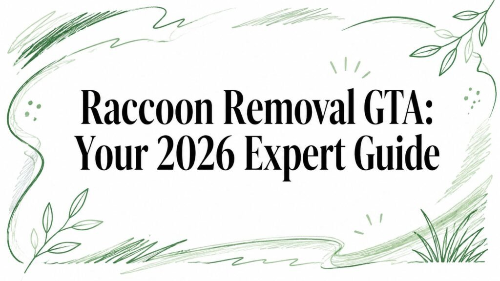 Raccoon Removal GTA: Your 2026 Expert Guide