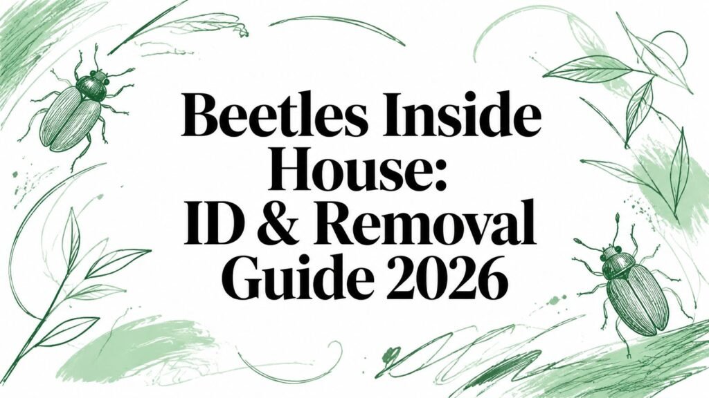 Beetles Inside House: ID & Removal Guide 2026 1 Beetles Inside House: ID & Removal Guide 2026