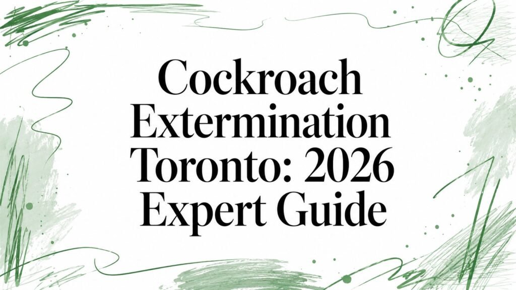 Cockroach Extermination Toronto: 2026 Expert Guide 38 Cockroach Extermination Toronto: 2026 Expert Guide