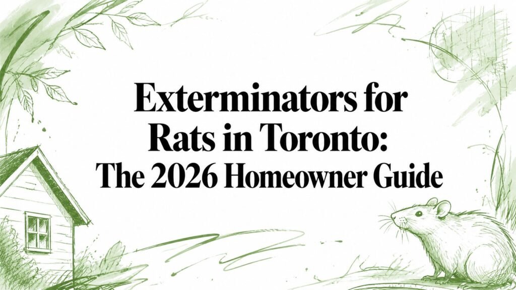 Exterminators for Rats in Toronto: The 2026 Homeowner Guide 1 Exterminators for Rats in Toronto: The 2026 Homeowner Guide