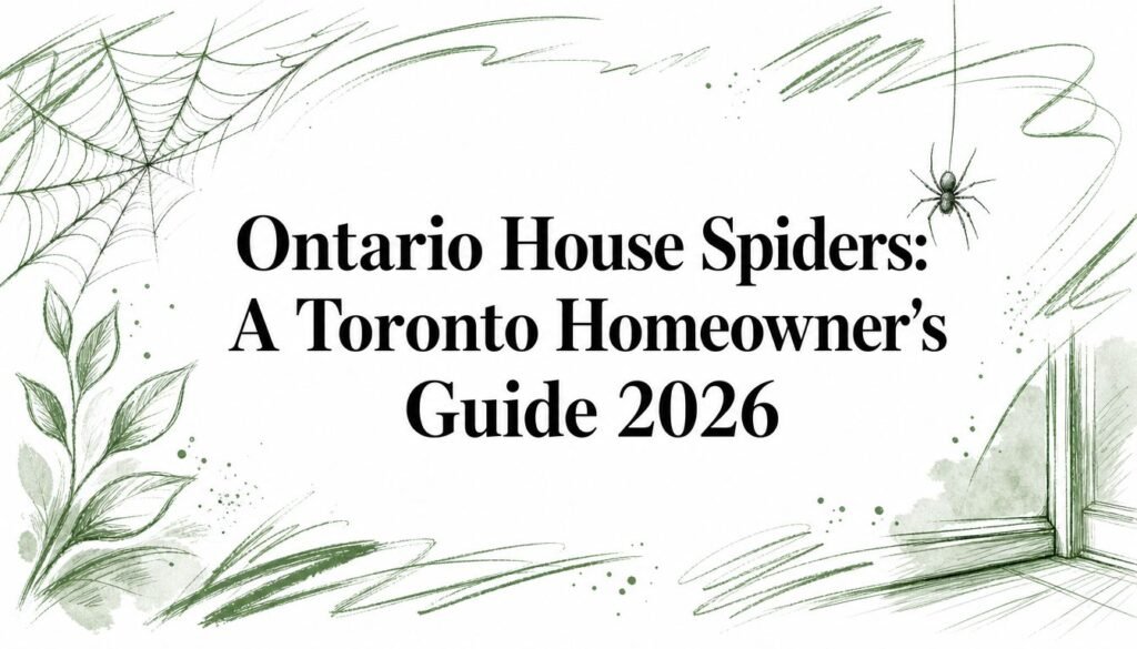 Ontario House Spiders: A Toronto Homeowner's Guide 2026 10 Ontario House Spiders: A Toronto Homeowner's Guide 2026