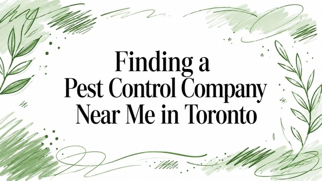 Finding a Pest Control Company Near Me in Toronto 1 Finding a Pest Control Company Near Me in Toronto