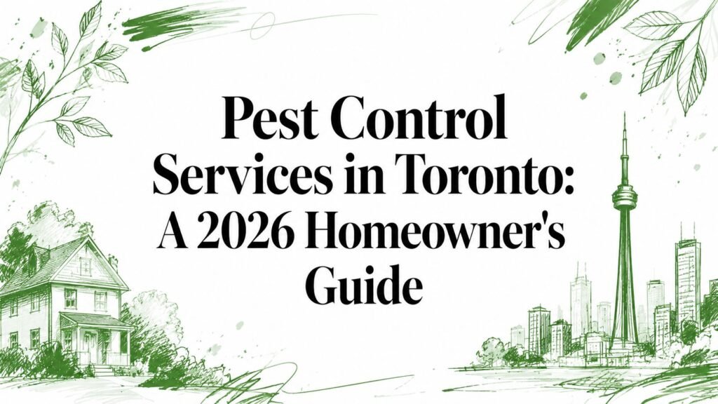 Pest Control Services in Toronto: A 2026 Homeowner's Guide