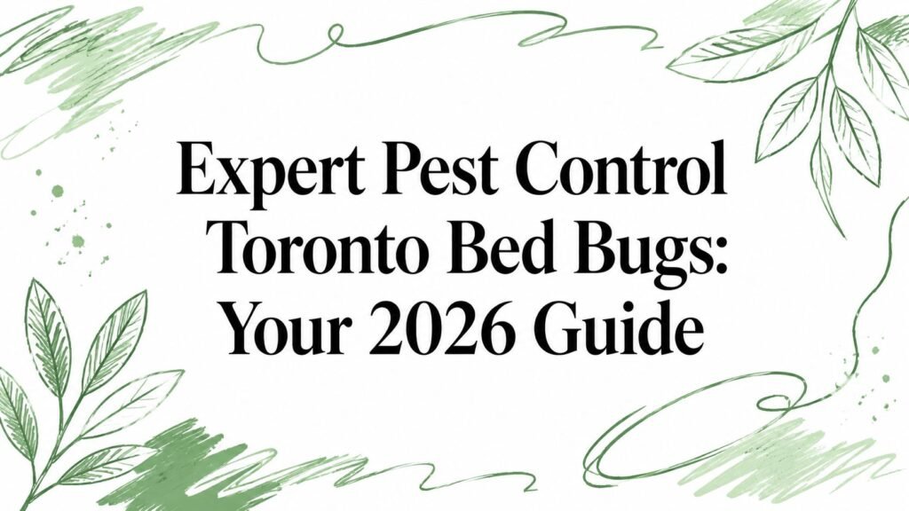 Expert Pest Control Toronto Bed Bugs: Your 2026 Guide 10 Expert Pest Control Toronto Bed Bugs: Your 2026 Guide
