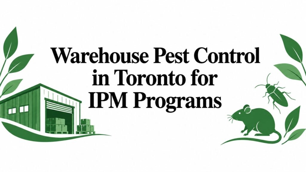 Warehouse Pest Control in Toronto for IPM Programs